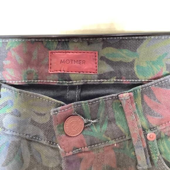 MOTHER The Vamp Ghosts and Roses Skinny Jeans {O4} - Picture 4 of 7